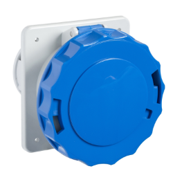 Slika Industrijska priključnica 63A 3P+N+E 200-250VAC IP67 ugradna ravna PratiKa Schneider