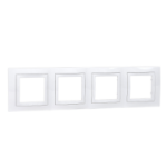 Slika Okvir 8M H71 četvorostruki beli Unica Basic Schneider
