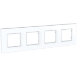 Slika Okvir 8M H71/V71 četvorostruki beli Unica Quadro Schneider