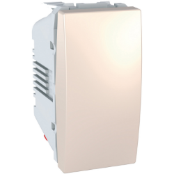 Slika Prekidač unakrsni modularni 1M 10AX 250VAC krem Unica Schneider