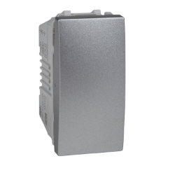 Slika Prekidač jednopolni modularni 1M 10AX 250VAC aluminijumski Unica Top/Class Schneider