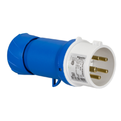 Slika Industrijski utikač 16A 3P+N+E 200-250VAC IP44 na kabal PratiKa Wander Schneider