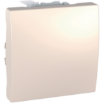 Slika Prekidač unakrsni modularni 2M 10AX 250VAC krem Unica Schneider