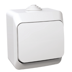 Slika Prekidač naizmenični 16AX 250VAC beli Cedar Plus Schneider