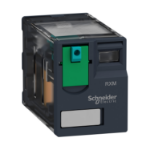 Slika Relej utični minijaturni 6 A 4 C/O 24 V DC Zelio RXM Schneider