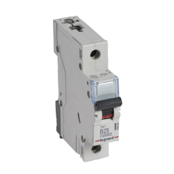 Slika Osigurač automatski 1P 25A B kriva 10kA Tx3 Legrand