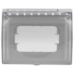 Slika Okvir 3M sa providnim poklopcem IP44 sivi Living Light Legrand