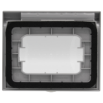 Slika Okvir 3M sa providnim poklopcem IP44 sivi Living Light Legrand