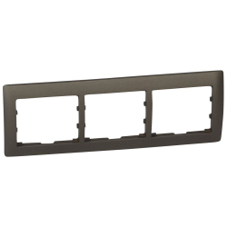 Slika Okvir 3-ka horizontalni bronza Galea Legrand