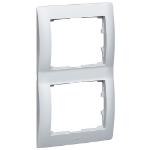 Slika Okvir 2-ka vertikalni aluminijum Galea Legrand
