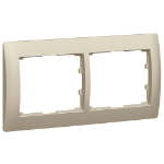 Slika Okvir 2-ka horizontalni titanijum Galea Legrand