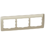 Slika Okvir 3-ka horizontalni titanijum Galea Legrand