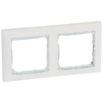 Slika Okvir 2-ka horizontalni beo/kristal Va Legrand