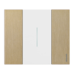 Slika Maska za prekidač 2M bela Living Now Legrand