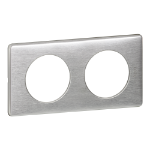 Slika Okvir 2-ka aluminijum PC Legrand