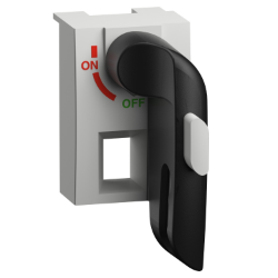 Slika TeSys GS crna direktna prednja zakretna ručica za rastavljač sa osiguračem 32A Schneider