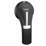 Slika Crna prednja zakretna ručica za rastavljač sa osiguračima 100 400A TeSys GS Schneider