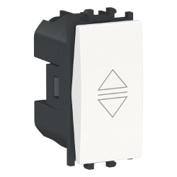 Slika Prekidač za roletne modularni 1M 16A 250VAC beli Easy Styl Schneider