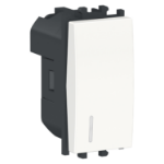 Slika Prekidač sa lokatorom modularni 1M 16A 250VAC beli Easy Styl Schneider