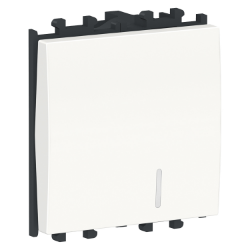 Slika Prekidač sa lokatorom modularni 2M 16A 250VAC beli Easy Styl Schneider