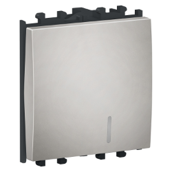 Slika Prekidač sa lokatorom modularni 2M 16A 250VAC srebrni Easy Styl Schneider