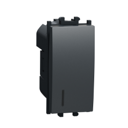 Slika Prekidač sa indikatorom modularni 1M 16A 250VAC crni Easy Styl Schneider