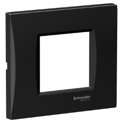 Slika Okvir 2M MODE metalik crni Easy Styl Schneider