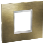 Slika Okvir 2M FLAT inox bronza/hrom Easy Styl Schneider