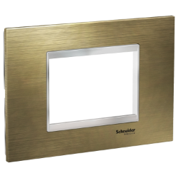 Slika Okvir 3M FLAT inox bronza/hrom Easy Styl Schneider