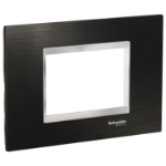 Slika Okvir 3M FLAT inox crni/hrom Easy Styl Schneider