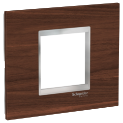 Slika Okvir 2M FLAT drveni orah/hrom Easy Styl Schneider