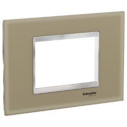 Slika Okvir 3M staklo svetlo smeđa/hrom Easy Styl Schneider