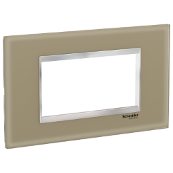 Slika Okvir 4M staklo svetlo smeđa/hrom Easy Styl Schneider