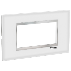 Slika Okvir 4M staklo beli/hrom Easy Styl Schneider