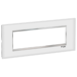 Slika Okvir 7M staklo beli/hrom Easy Styl Schneider