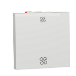 Slika Prekidač naizmenični ventilator 10A 2M beli antibakterijski Schneider