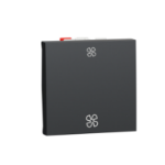 Slika Prekidač naizmenični ventilator 10A 2M antracit Schneider