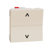 Slika Taster prekidač za roletne 6A 2M bež Schneider