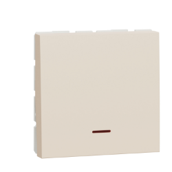 Slika Prekidač 1P dupli 32A sa indikacijom bež Schneider