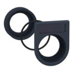 Slika Set montažni plastični za udubljeni O22 izborni prekidač/svetleći taster oznake 8x27 Schneider