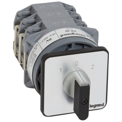 Slika Grebenasti prekidač 50A 3P 1-0-2 montaža na vrata IP40 Legrand