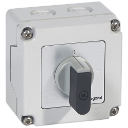 Slika Grebenasti prekidač PR12 kućište 76x76mm 16A 1P Legrand