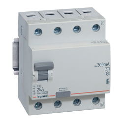 Slika Diferencijalna sklopka RX3 4P 400V~ 25A 300mA AC Legrand