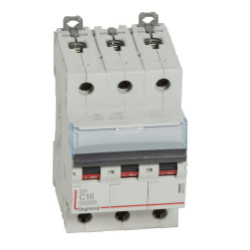 Slika Osigurač automatski 3P 16A C kriva 16kA DX3 Legrand