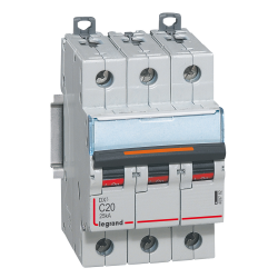 Slika Osigurač automatski MCB DX3 3P 20A kriva C 25kA Legrand