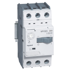 Slika Prekidač motorni MPX32S MMS MT 18-26A Legrand