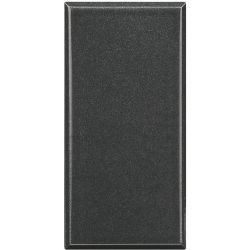 Slika Maska slepa 1M antracit H Legrand