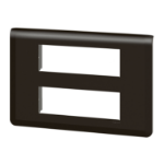 Slika Okvir 2x6M mat crni Mosaic Legrand