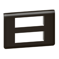 Slika Okvir 2x6M mat crni Mosaic Legrand