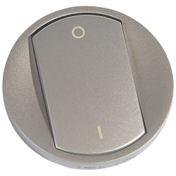 Slika Maska za prekidač 2P 20AX titanijum PC Legrand